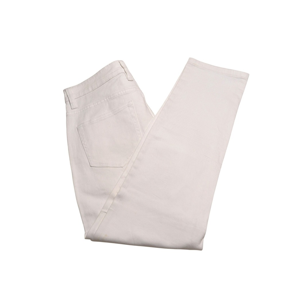 Victorious Premium Jeans Womens 32x30 White Straight Leg Stretch Casual Denim